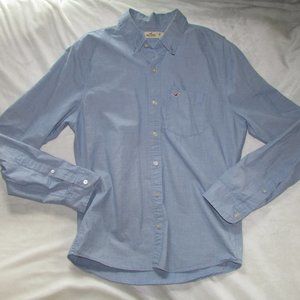 Hollister chambray button up blouse, medium